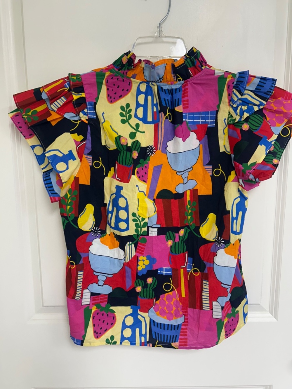 Colorful THML blouse - Picture 4 of 5
